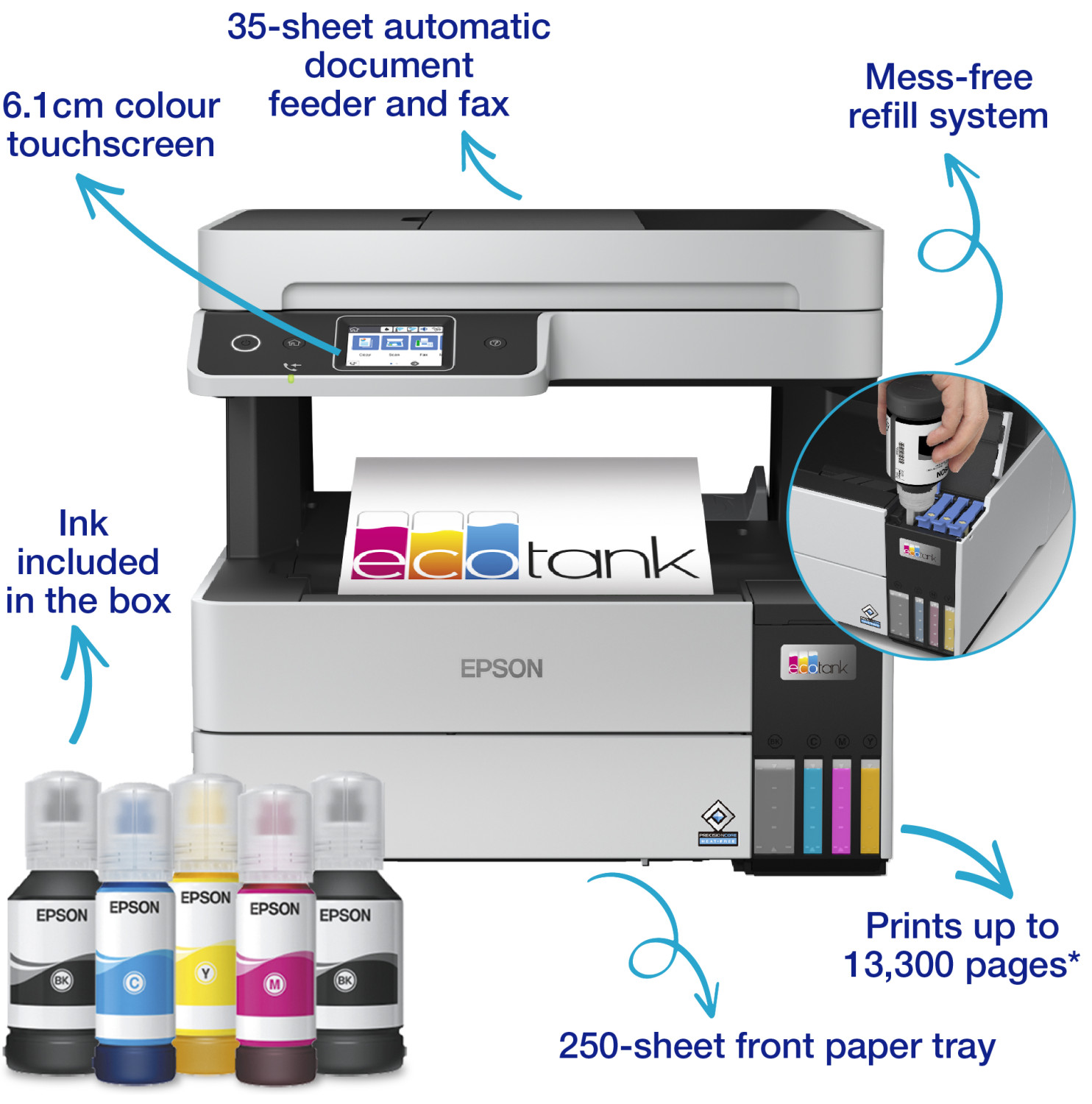 Epson EcoTank L6460 A4 Ink Tank Printer